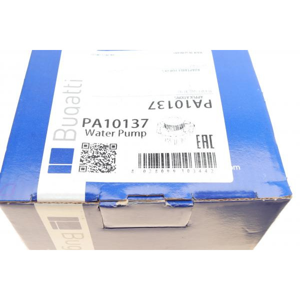 PA10137 BUGATTI Насос води Volvo S80/CX90 05-12 (R/B) (6 лоп.)