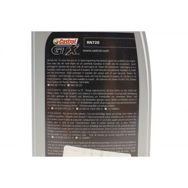 15CFAB CASTROL Олія 5W30 (1L) (RN 0720) =7711658107
