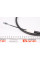 5502656 CAVO Трос ручника MB M-class (W163) 98- (1780/1600mm)