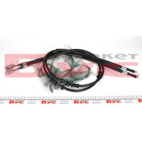 5902608 CAVO Трос ручника Opel Combo 01- (дискові гальма) (1582/1407mm) (к-кт)