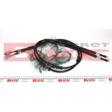 5902608 CAVO Трос ручника Opel Combo 01- (дискові гальма) (1582/1407mm) (к-кт)