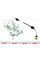 6001654 CAVO Трос зчеплення Citroen Berlingo/Peugeot Partner 1.8/1.9D 97-02 (667/314mm)