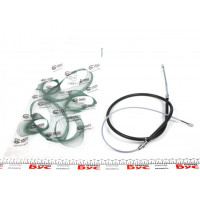 6402612 CAVO Трос ручника Skoda Octavia 1.6-2.0 96-10 (1620/940mm)