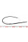 7002504 CAVO Трос ручника VW Golf IV/Skoda Octavia/Audi A3 (1695/1058mm)