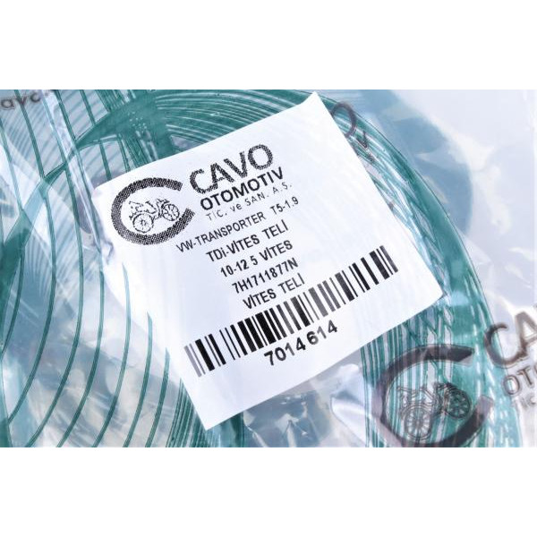7014614 CAVO Трос куліси VW T5 1.9 TDI (5КПП) 10-12