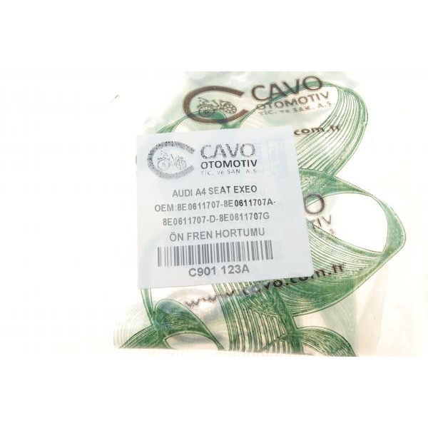 C901123A CAVO Шланг гальмівний (передній) Audi A4 00-09