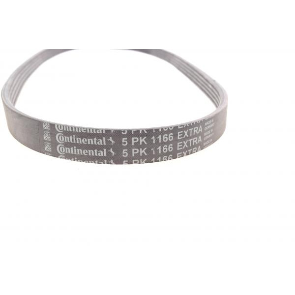 5PK1166EXTRA CONTINENTAL Ремінь генератора Fiat 500L/Punto 0.9 12-/Alfa Romeo Mito 0.9 11-