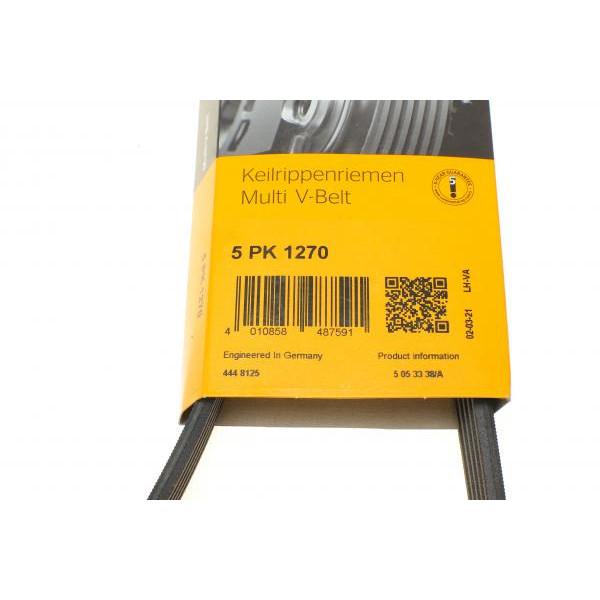 5PK1270 CONTINENTAL Ремінь генератора MB (W168)/Renault Megane I 1.6 96-03