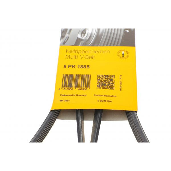 5PK1885 CONTINENTAL Ремінь генератора BMW 3 (E36) 318tds 95-00/Chevrolet Niva 1.7 4x4 02-