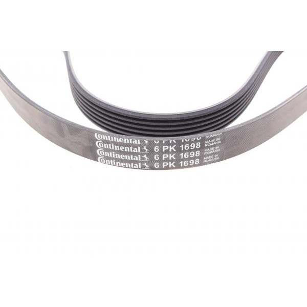 6PK1698 CONTINENTAL Ремінь генератора Skoda Fabia/VW Passat B6/B7 09-14/Citroen Berlingo/Peugeot 98-/BMW/Chevrolet 11-