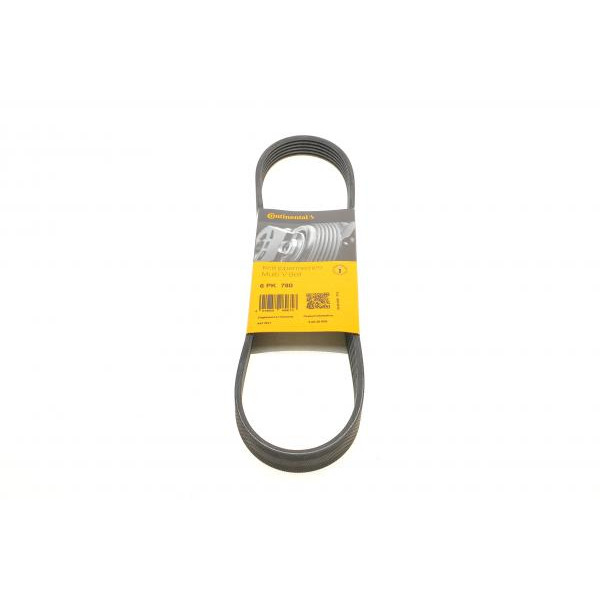 6PK780 CONTINENTAL Ремінь генератора VW Polo/Skoda Fabia 1.9SDI/TDI 01-12