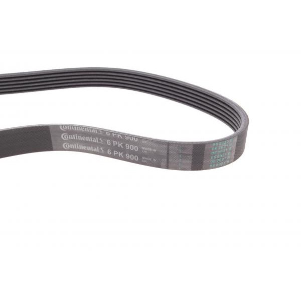 6PK900 CONTINENTAL Ремінь генератора VW Caddy/Golf/Skoda Octavia 1.6/2.0 04-15/Fiat Ducato 2.5TDI 94-02/Scudo 1.6 96-06