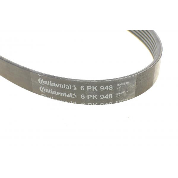 6PK948 CONTINENTAL Ремінь генератора VW Caddy/Golf/Passat 1.9-2.0 TDI 03-10/Peugeot Boxer 2.8HDi 00-
