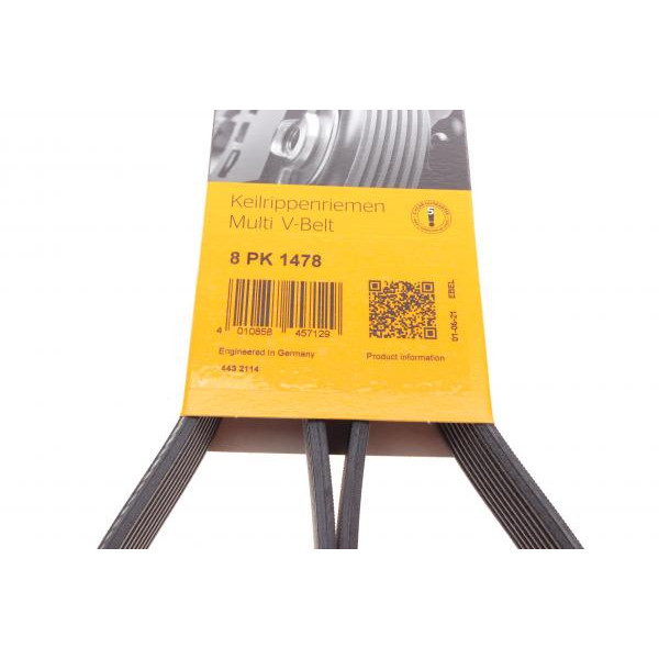 8PK1478 CONTINENTAL Ремінь генератора BMW 5 (F10)/X5 (E70/F15/F85)/X6 (E71/E72/F16/F86) 08-16 (8PK1478)
