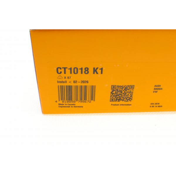 CT1018K1 CONTINENTAL Комплект ГРМ Audi A4/A6/A8 97-06/Skoda Superb 01-08/VW Passat 2.5TDI 98-05 (24x87z)