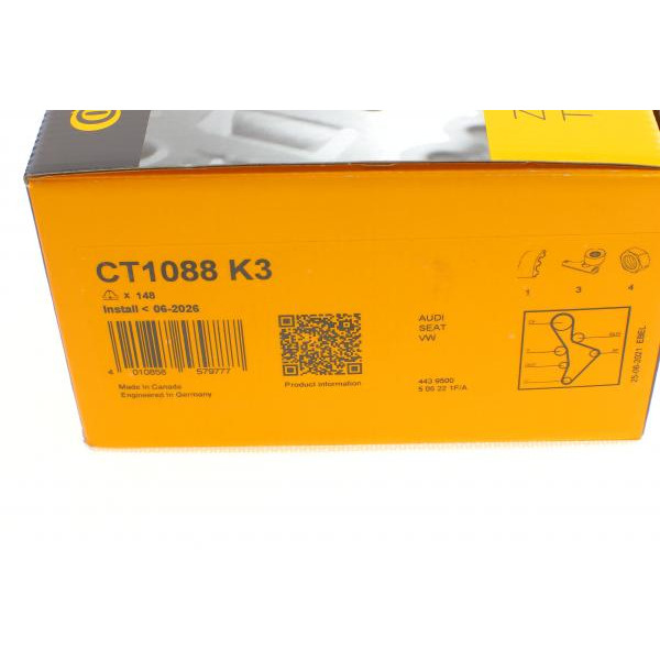 CT1088K3 CONTINENTAL Комплект ГРМ Audi A3/A4/A6/Skoda Octavia/VW Golf/Passat 2.0 FSI 04- (23x148z)