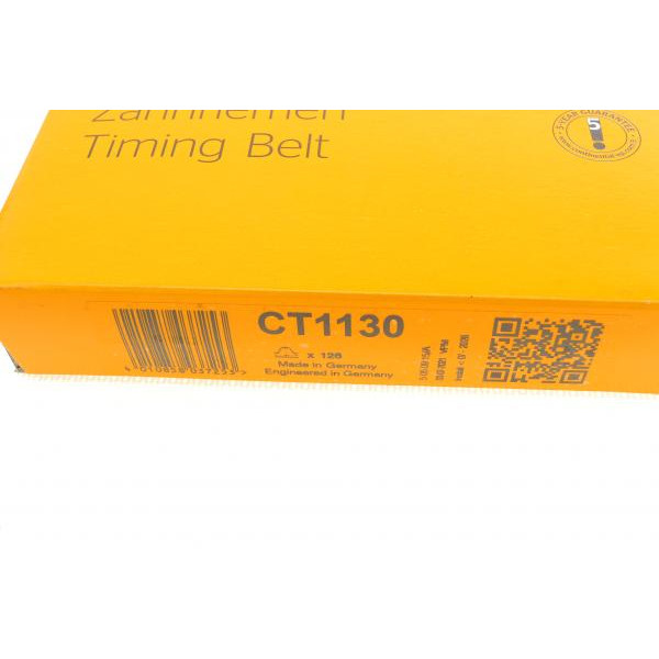 CT1130 CONTINENTAL Ремінь ГРМ Renault Megane/Laguna/Scenic/Trafic/Opel Vivaro 1.8/2.0 02- (126x27)