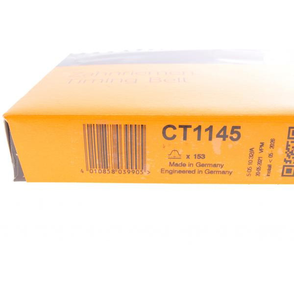 CT1145 CONTINENTAL Ремінь ГРМ Mazda 6/MPV 2.0 DI 02-07 (30x153z)