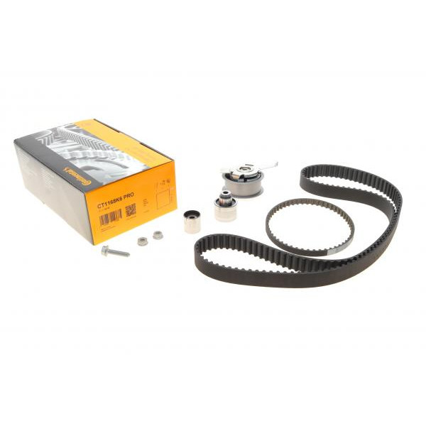 CT1168K6PRO CONTINENTAL Комплект ГРМ VW Caddy 2.0TDI 15-/Golf VII 1.6TDI/2.0TDI 12- (25x145z) (2 ремені+3 ролики)