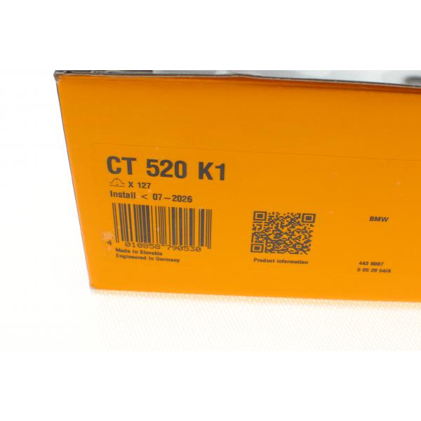 CT520K1 CONTINENTAL Комплект ГРМ BMW 3 (E21/E30)/5 (E28/E34) 2.0-2.5i 77-91 (25x127z)