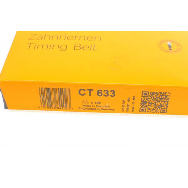 CT633 CONTINENTAL Ремінь ГРМ VW Golf II/VW Passat/VW Polo 1.1/1.3i 75-92/Audi 80 1.3 78-86 (108x19)