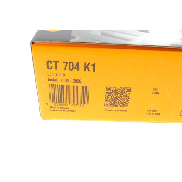 CT704K1 CONTINENTAL Комплект ГРМ VW LT 2.4D -96 (25.4x119z)