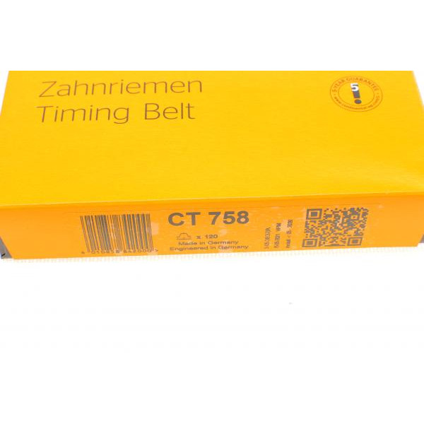 CT758 CONTINENTAL Ремінь ГРМ VW LT 2.4D/TD 82-96/Volvo 940 2.4D 90-98 (120x25.5)