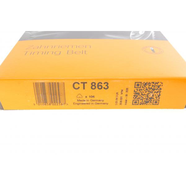 CT863 CONTINENTAL Ремінь ГРМ Honda Civic 1.6 91-01/HR-V 1.6 16V 99- (24x104z)
