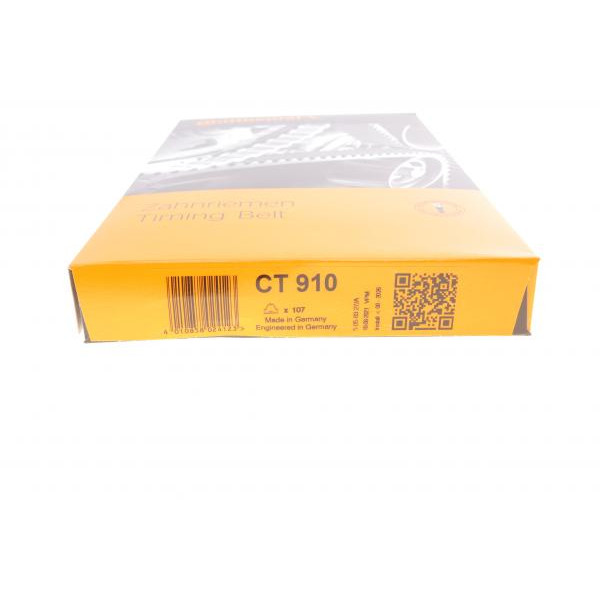 CT910 CONTINENTAL Ремінь ГРМ Daewoo Matiz 0.8 98-/Mitsubishi Lancer/Colt 1.3i 95-03 (25x107z)