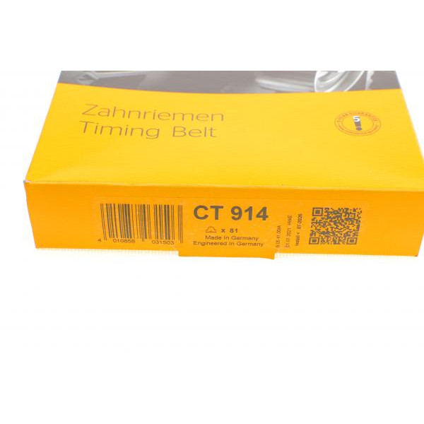 CT914 CONTINENTAL Ремінь ТНВД VW LT/VW T4 2.5TDI/SDI 96-06/Volvo 850/S70/S80/V70 2.5TDI 95-07 (81x20.8)