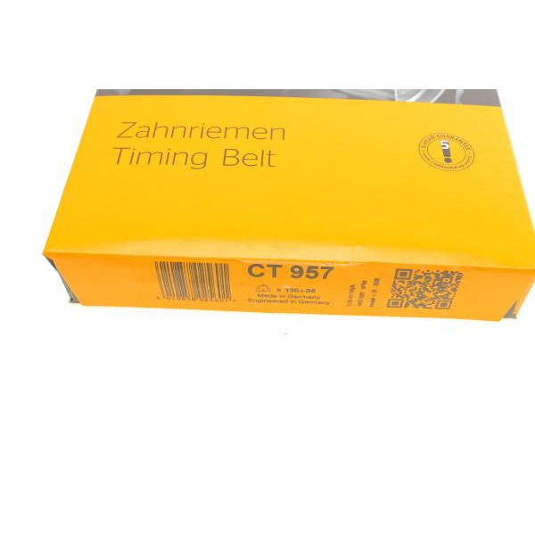 CT957(SET) CONTINENTAL Ремінь ГРМ Seat Cordoba/Skoda Fabia/Roomster 1.4 00-15/VW Caddy/Polo 1.4 00-10 (130x20/58x17)
