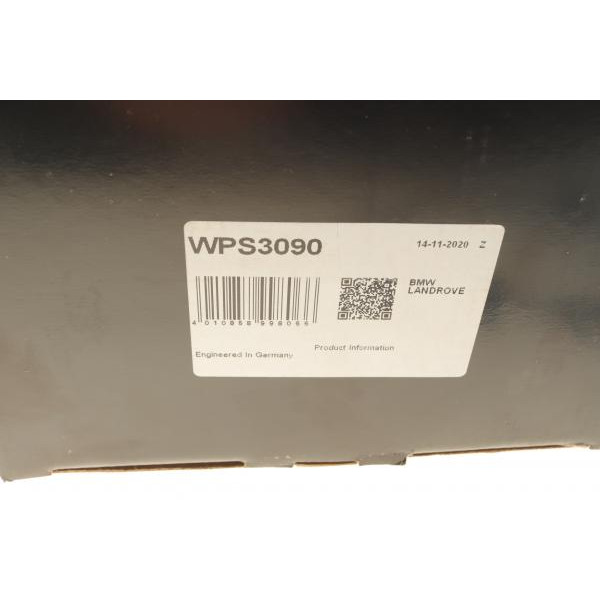 WPS3090 CONTINENTAL Помпа води BMW 5/7/8 535i/540i/740i,iL/840Ci 93-03/X5 4.4i/4.6is 00-03, M62 B35/B44