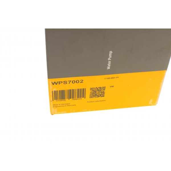 WPS7002 CONTINENTAL Насос системи охолодження (додатковий) VW Touareg 3.0 V6 TDI 07-10
