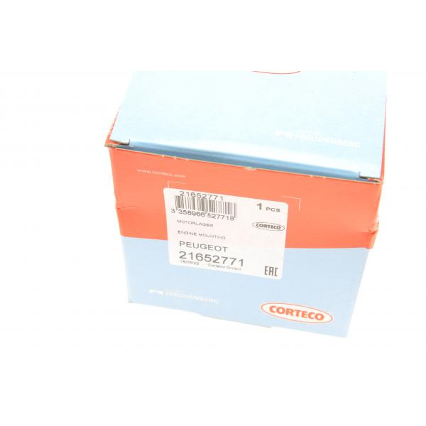 21652771 CORTECO Подушка КПП Citroen Berlingo/Peugeot Partner 1.1/1.4 96- (L)