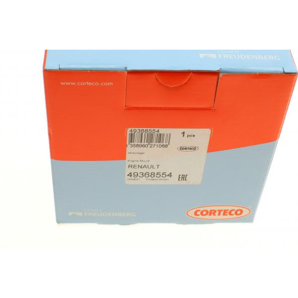 49368554 CORTECO Подушка КПП Renault Trafic 2.0dСi/2.5dСi (L)