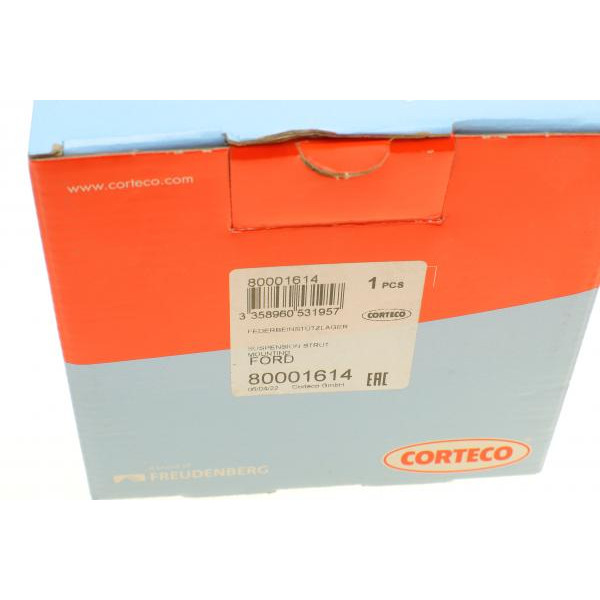 80001614 CORTECO Подушка амортизатора (переднього) Ford Transit V347 06-