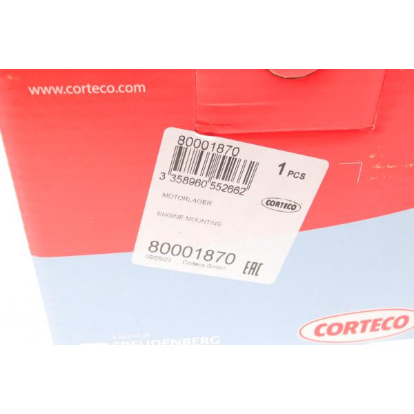 80001870 CORTECO Подушка двигуна Opel 1.4/1.6 05-/Meriva 1.4-1.8 03-10