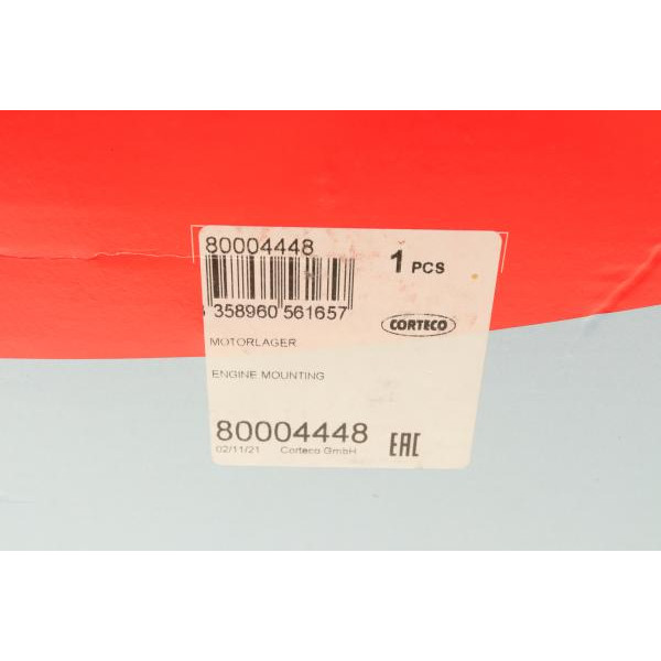 80004448 CORTECO Подушка двигуна (L) BMW 5 (F10) 10-16