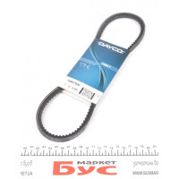 10A0760C ​​DAYCO Ремінь генератора VW Passat/Opel Kadett E/Ford Escort/Audi 80 1.3-1.8 -97