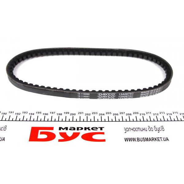 13A0675C DAYCO Ремінь генератора Hyundai Accent/Elantra/Kia Cerato