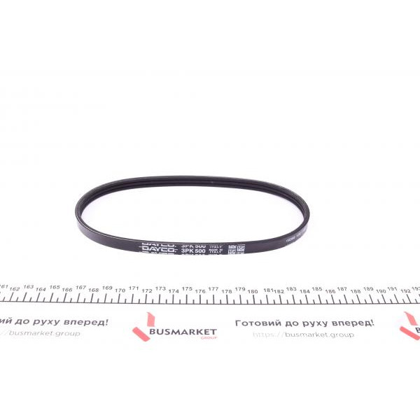 3PK500 DAYCO Ремінь генератора Suzuki Grand Vitara 2.0 4x4 98-03