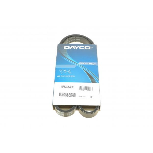 4PK922EE DAYCO Ремінь генератора Fiat Ducato/Peugeot Boxer 2.2JTD/HDi 06-