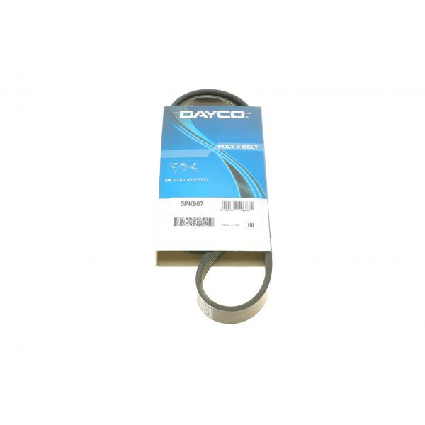 5PK907 DAYCO Ремінь генератора BMW 5 (E39) 520i/523i/528i 90-