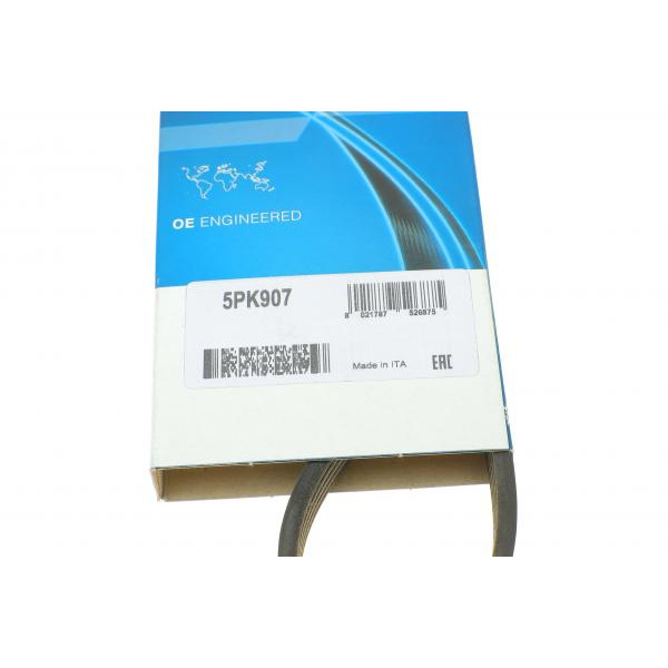 5PK907 DAYCO Ремінь генератора BMW 5 (E39) 520i/523i/528i 90-