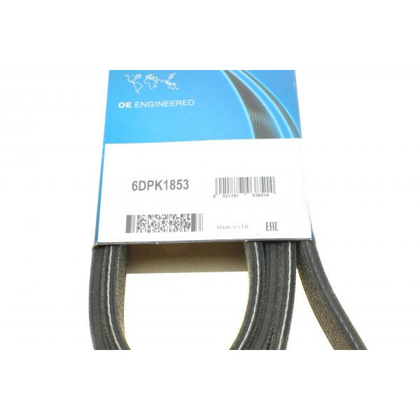 6DPK1853 DAYCO Ремінь генератора Volvo S70 2.0T/2.4D 97-02/C70 97-02(1852mm)