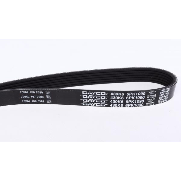 6PK1090 DAYCO Ремінь генератора VW Golf V/VI/Passat VI/VII/Skoda Fabia 1.4TSI/FSI/1.6 FSI 97-