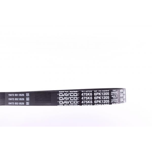 6PK1205 DAYCO Ремінь генератора Peugeot Partner 1.6