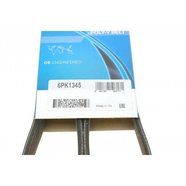 6PK1345 DAYCO Ремінь генератора VW T4 2.4D
