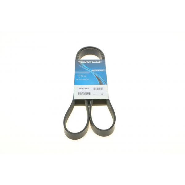 6PK1360S DAYCO Ремінь генератора Citroen Berlingo/Peugeot Partner 1.6HDI (-AC)