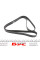6PK1650 DAYCO Ремінь генератора Renault Megane I/Ford Transit 2.0 94-00